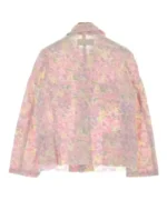 COMME des GARCONS Tricot Casual Jackets Pink Back