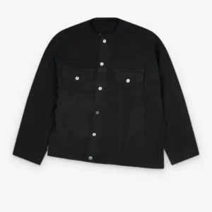 Comme des Garçons Asymmetric Jacket Black Front