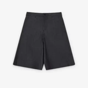 Comme des Garçons Denim Long Shorts Front