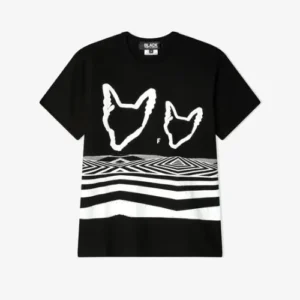 Comme des Garçons Graphic T-Shirt Black Front