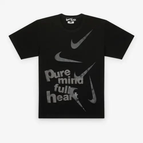Comme des Garçons Nike Pure Mind T-Shirt Comme des Garçons Nike Pure Mind T-Shirt Black