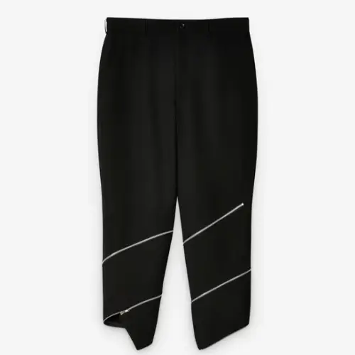 Comme des Garçons Zip Pants Comme des Garçons Zip Pants Front Side