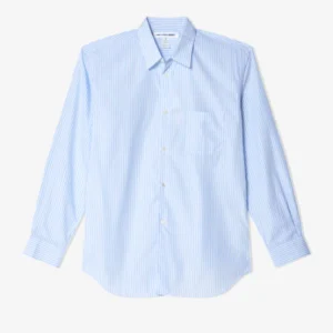 CDG Shirt Forever Men's Classic Fit Stripe Shirt Front